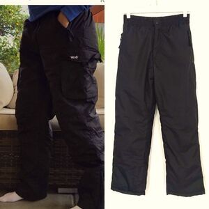 NWOT Unisex M Black Snow/Ski Pants by Skigear
